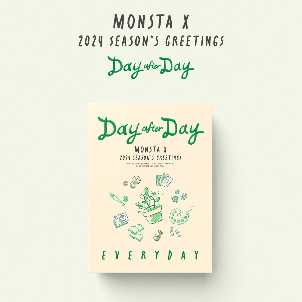 MONSTA X - 2024 SEASON'S GREETINGS [Day after Day] EVERYDAY ver.