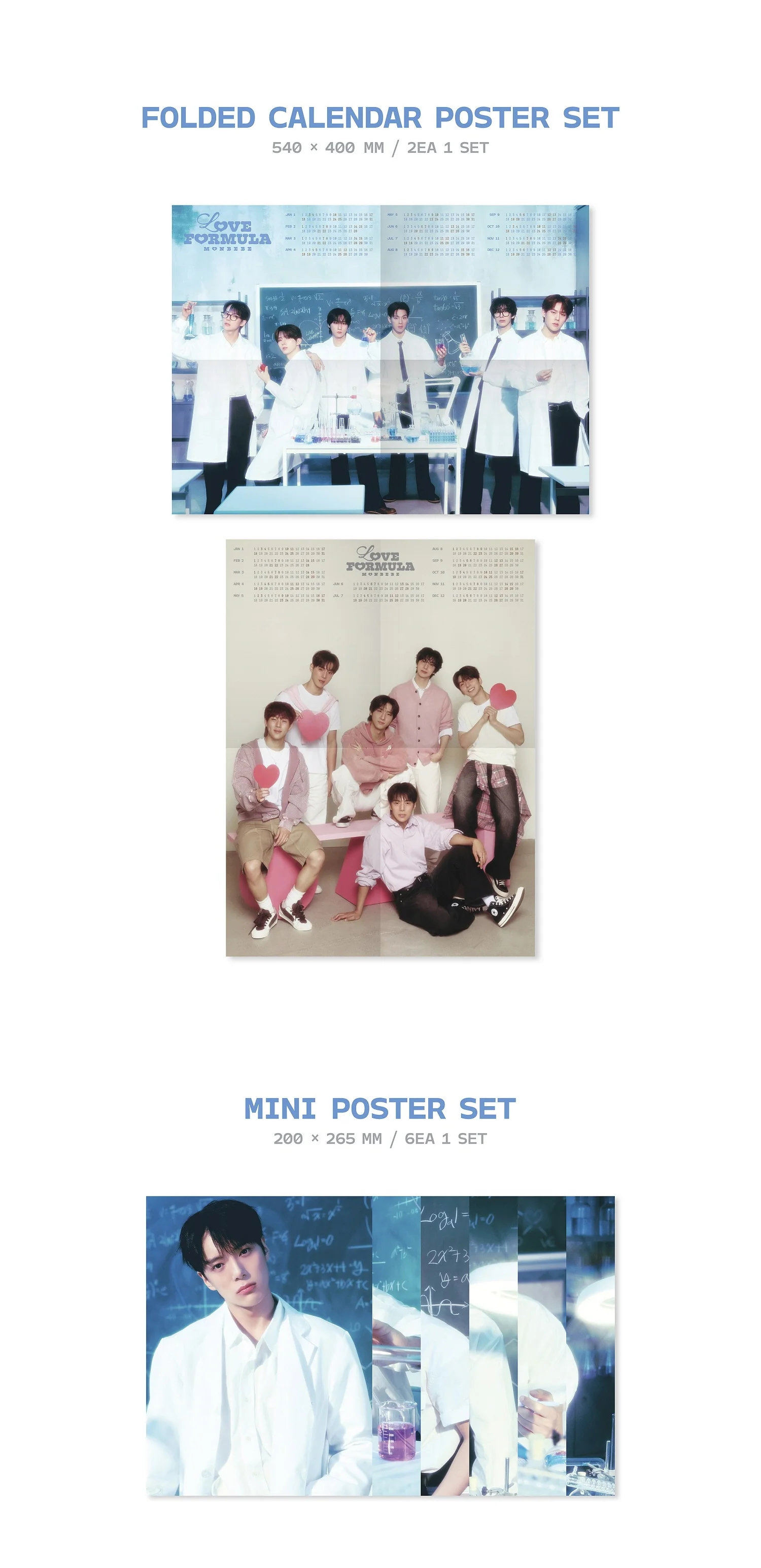 Monsta X 2026 Season's Greetings Love Formula Monbebe+Pre-Order Gift - Image 7