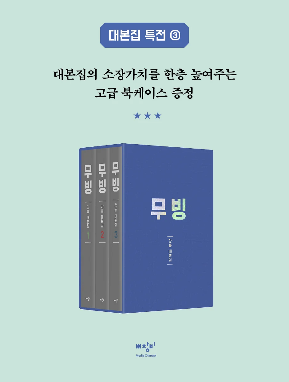 MOVING 무빙 TV Drama Script Book Vol.1-3 SET+Book Case - Image 5