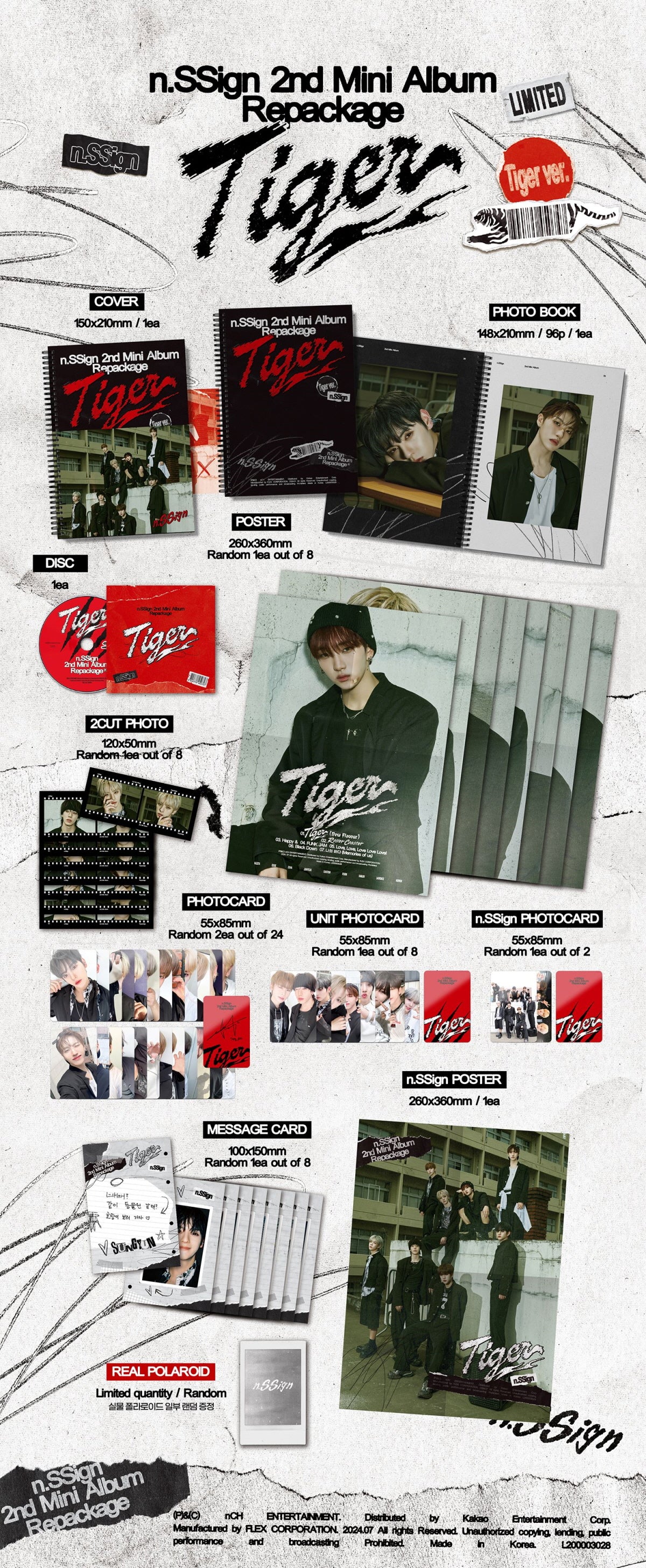 n.SSign - 2nd Mini Album Repackage Tiger - Image 3