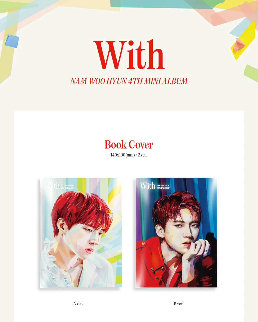 NAM WOO HYUN INFINITE - 4th Mini Album With Random version - Image 2