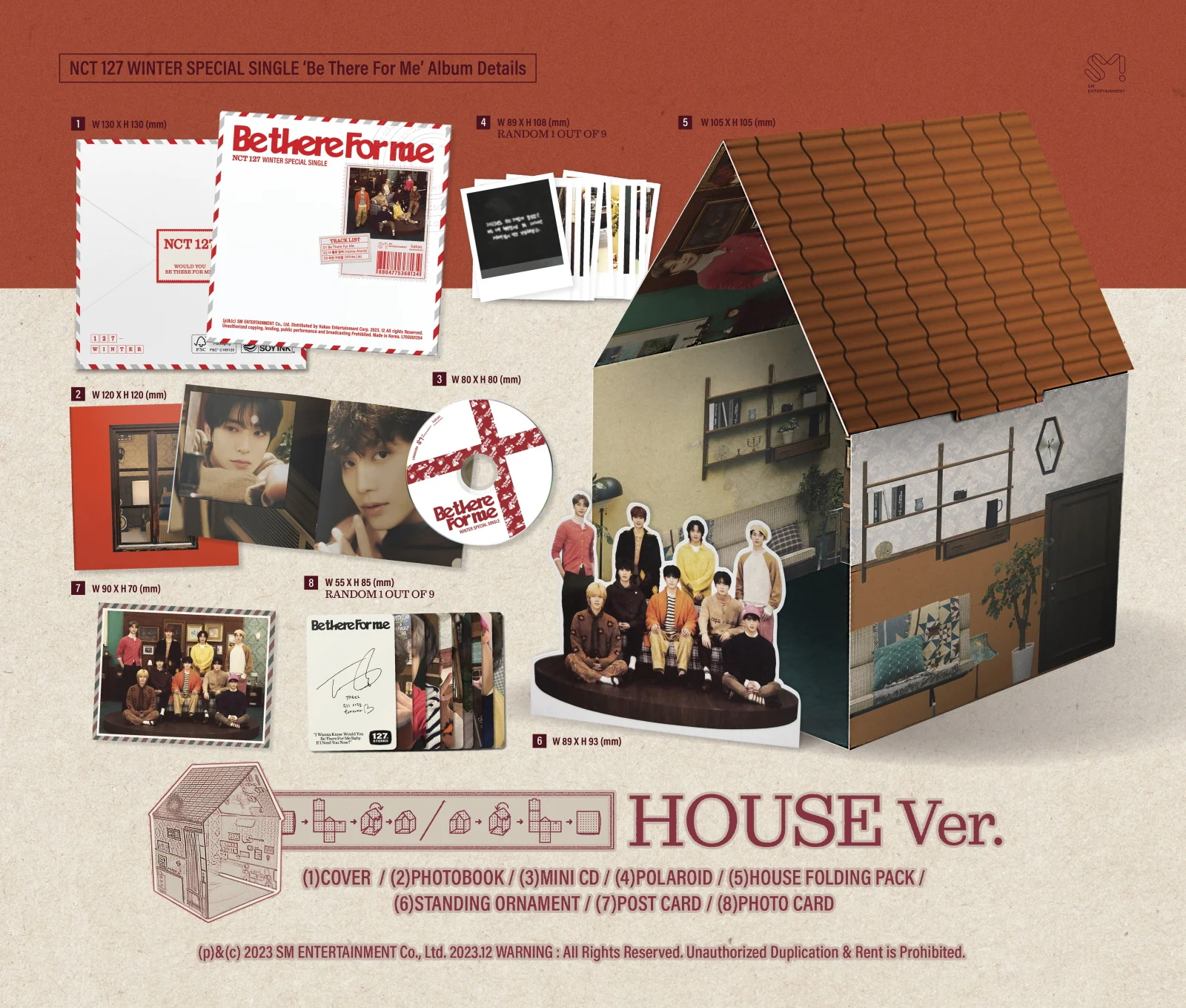 NCT 127 - Winter Special Album Be There For Me [HOUSE Ver.] - Image 2
