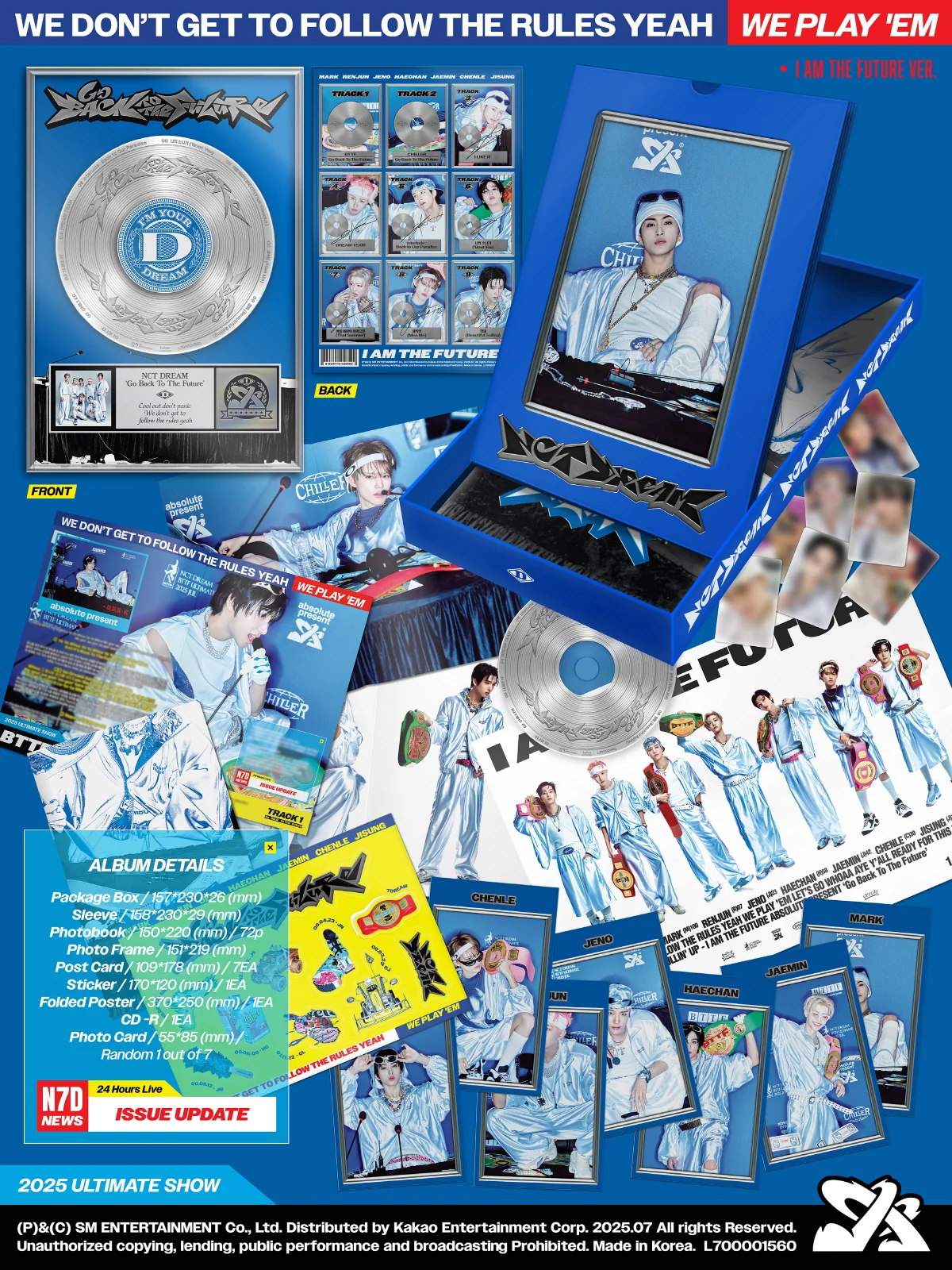 NCT DREAM - Go Back To The Future [I AM THE FUTURE Ver.] 5th Album - Image 2