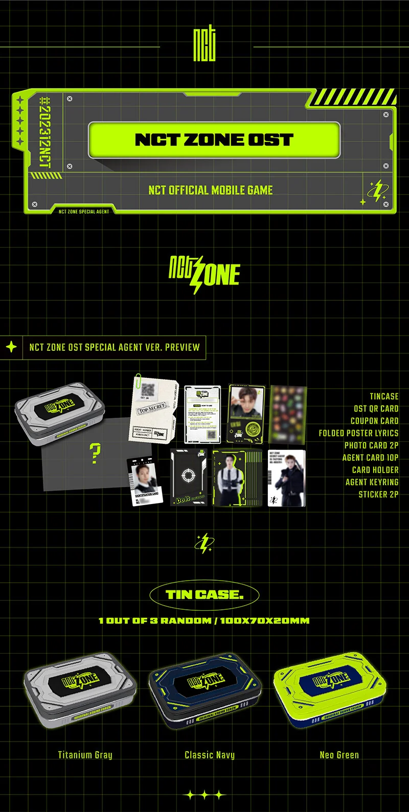 NCT ZONE OST ALBUM Do It (Let’s Play) QR Card Album - Image 2