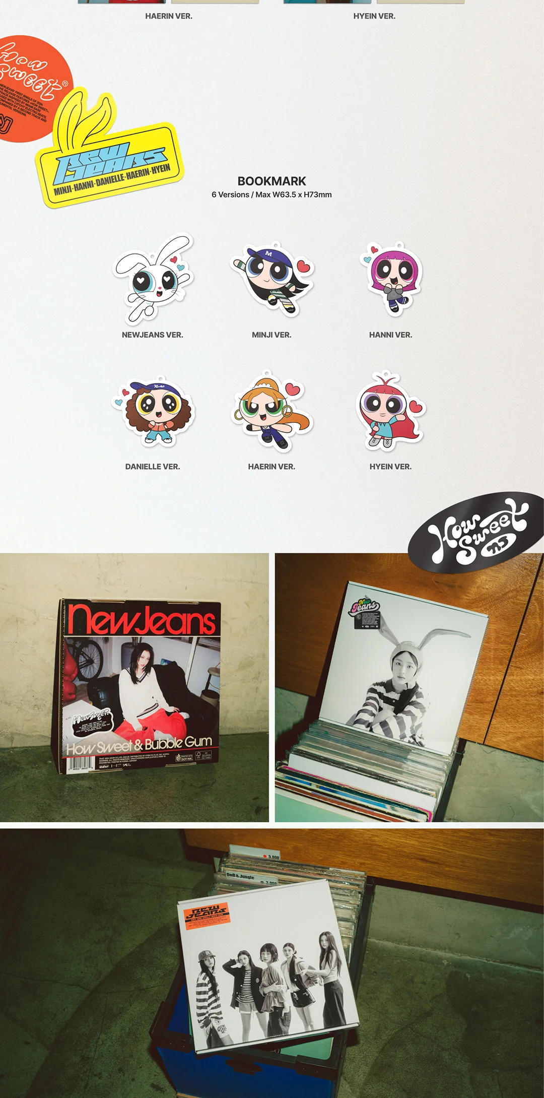 NewJeans - Double Single How Sweet Standard version CD - Image 10
