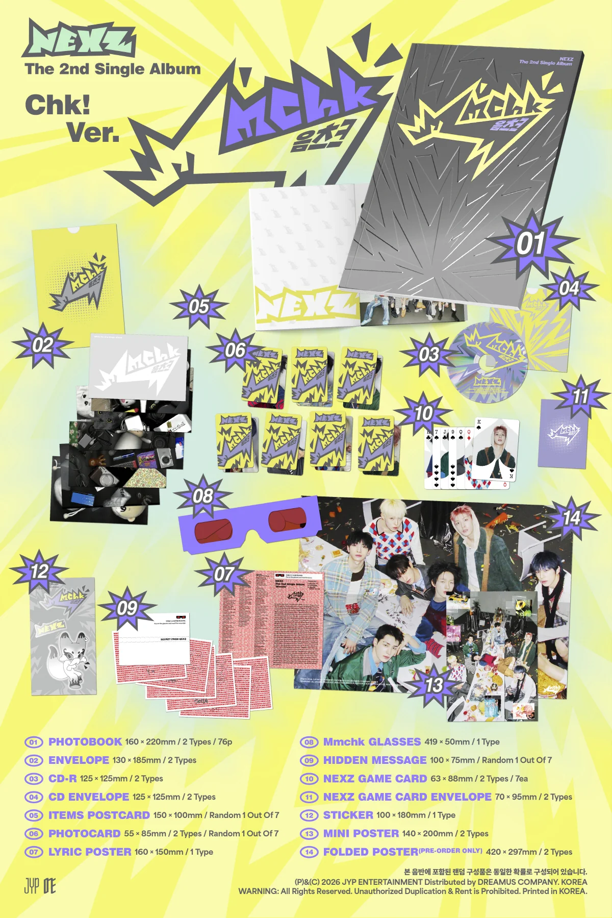 NEXZ - Mmchk 2nd Single Album+Pre-Order Gift - Image 3