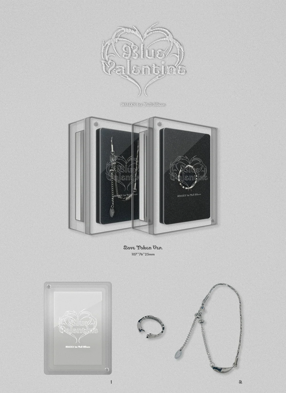 NMIXX - Blue Valentine [Love Token Ver.] 1st Album - Image 2