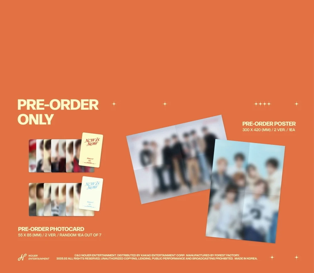 NouerA - 1st Mini Album Chapter : New is Now - Image 3