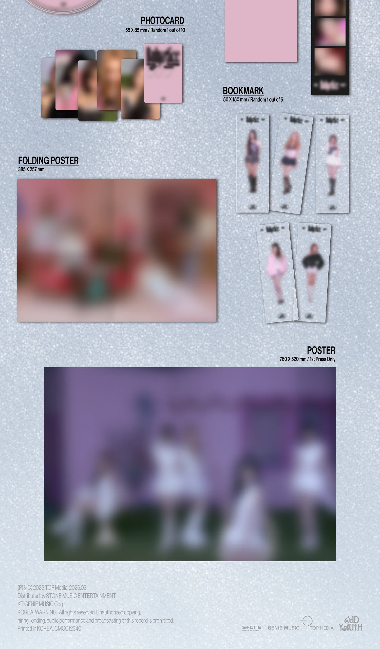 Odd Youth - 2nd Single Album Babyface CD+Folded Poster - Image 5