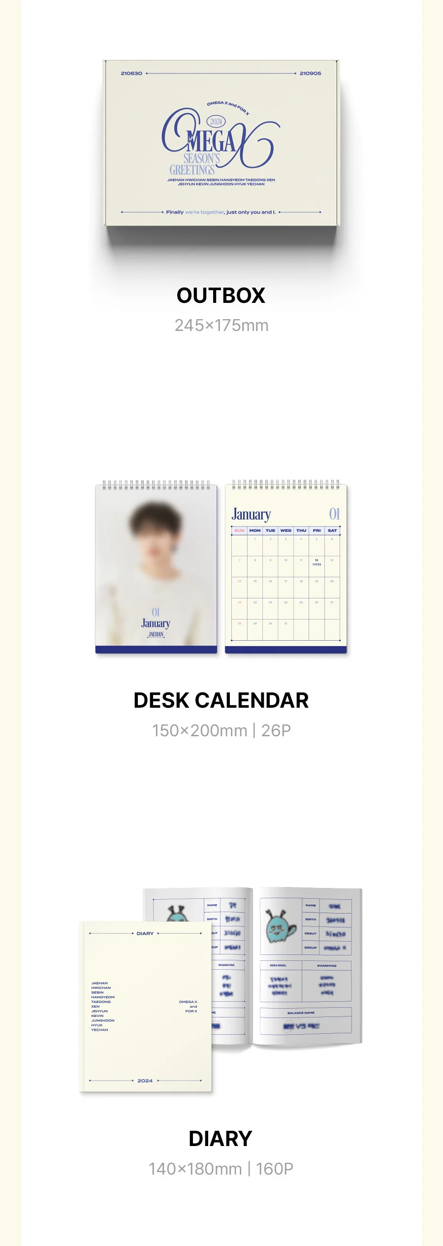 OMEGA X - 2024 OMEGA X SEASON'S GREETINGS - Image 3