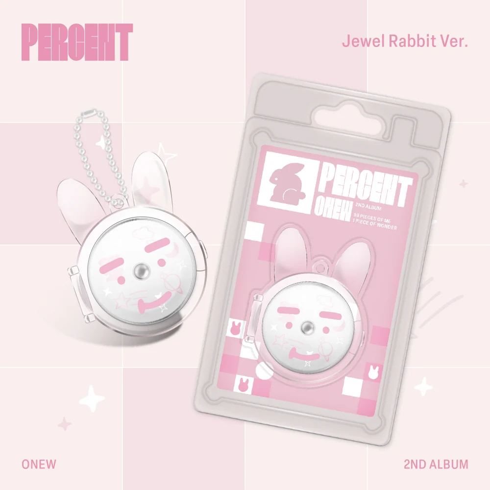 Onew - Vol.2 Percent Jewel Rabbit version Platform Album