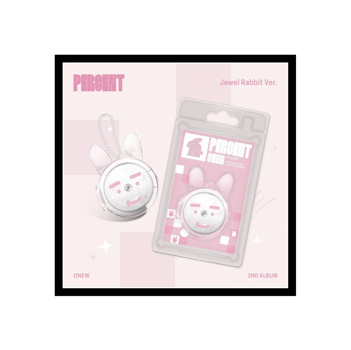 Onew - Vol.2 Percent Jewel Rabbit version Platform Album - Image 3