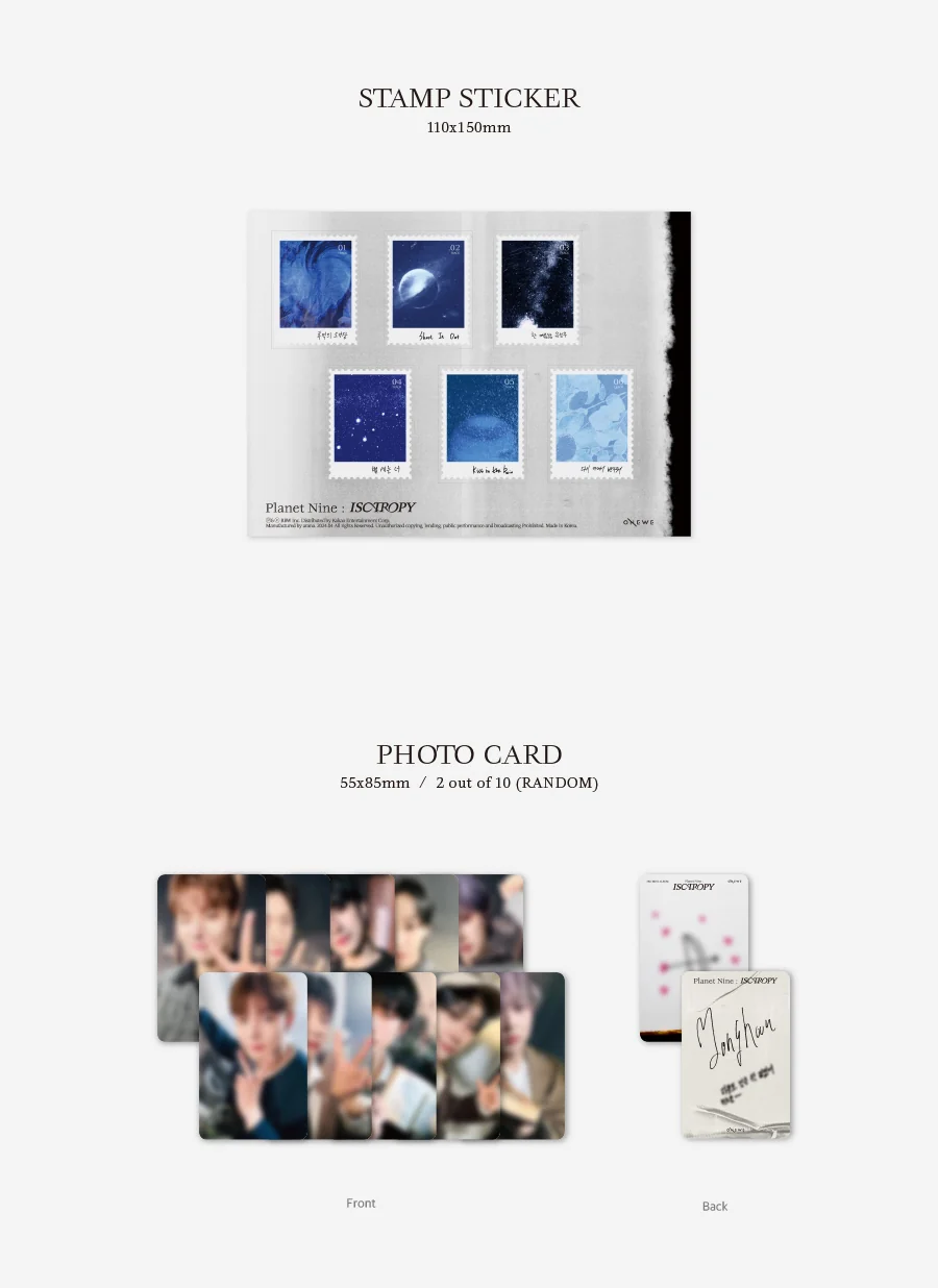 ONEWE - 3rd Mini Album Planet Nine : ISOTROPY CD - Image 4