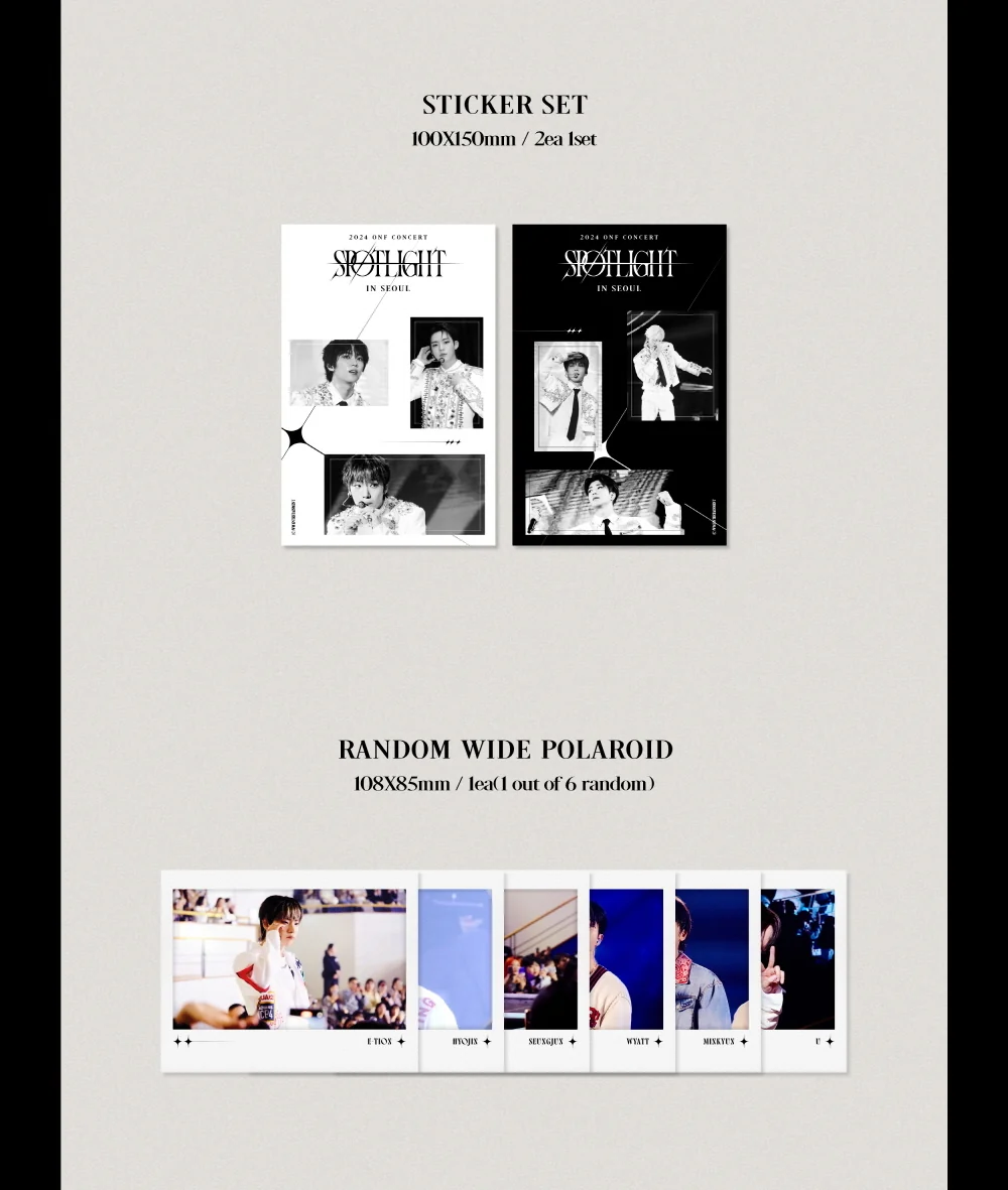 ONF - 2024 ONF CONCERT SPOTLIGHT PHOTOBOOK - Image 5