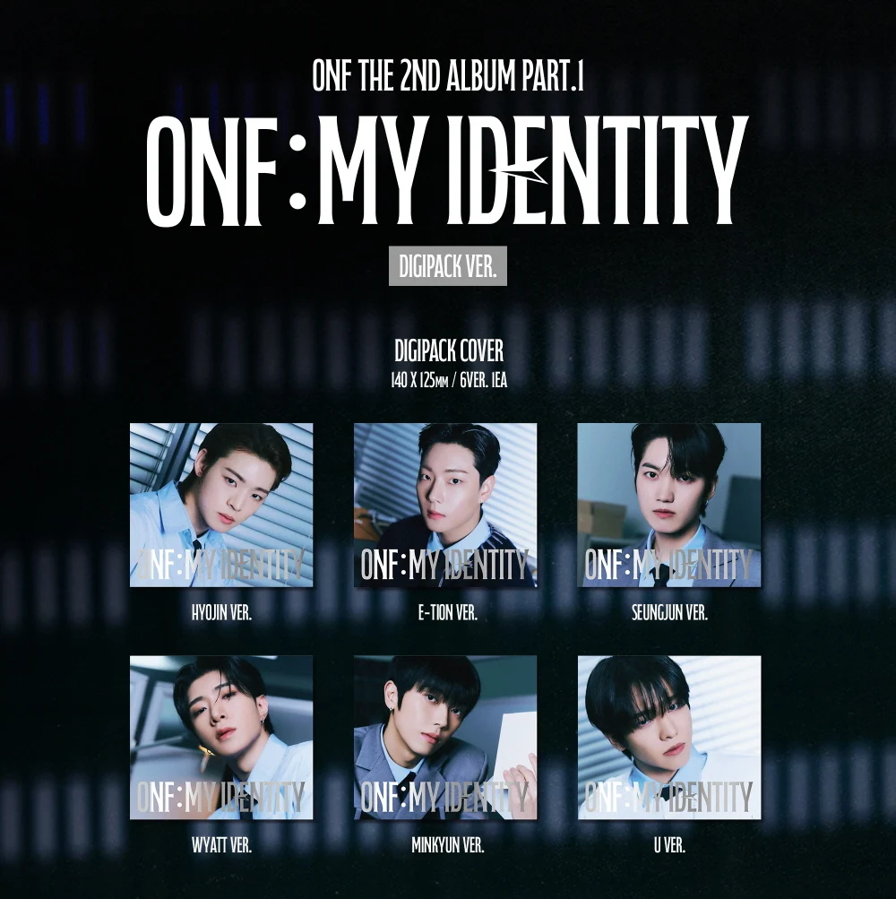 ONF - 2nd Album Part.1 ONF : My Identity Digipack Album CD - Image 2