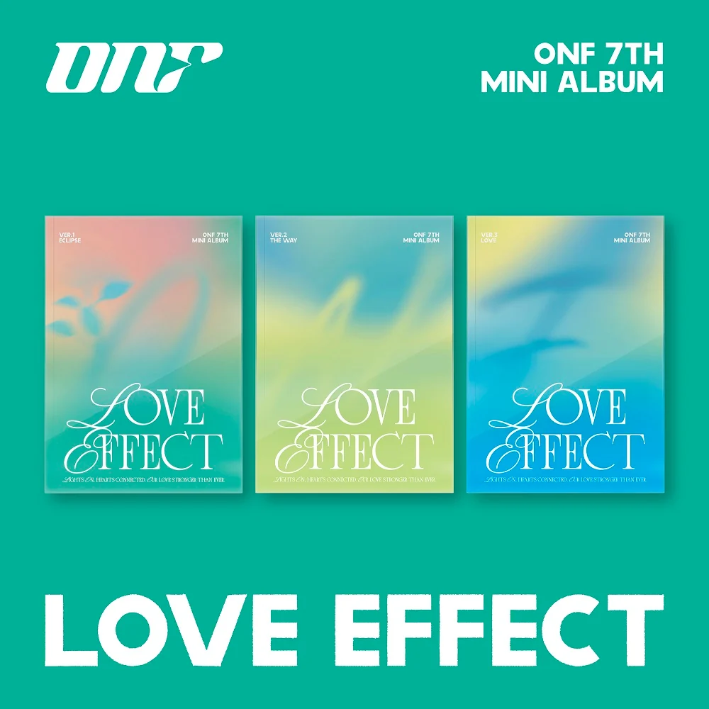 ONF - 7th Mini Album LOVE EFFECT CD+Pre-Order Benefit