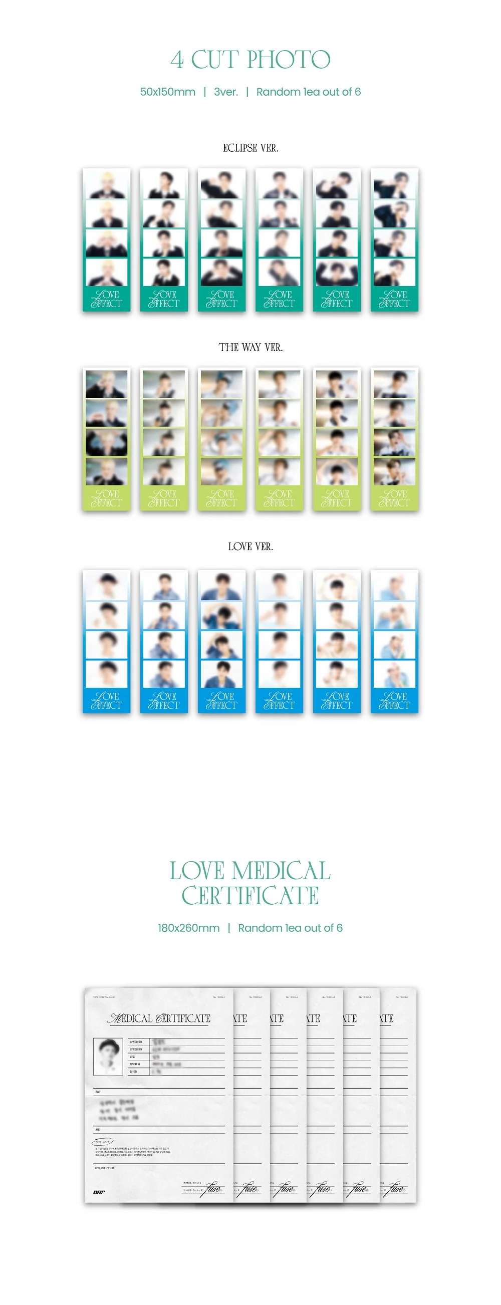 ONF - 7th Mini Album LOVE EFFECT CD+Pre-Order Benefit - Image 5