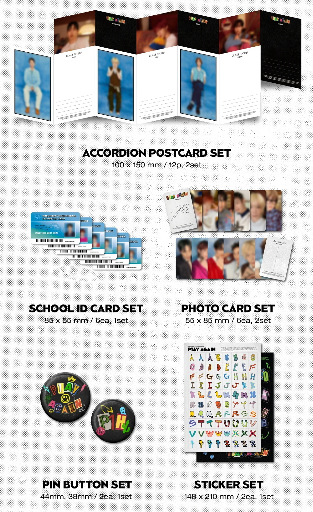 P1Harmony - 4th PHOTO BOOK P1AY AGAIN - Image 3