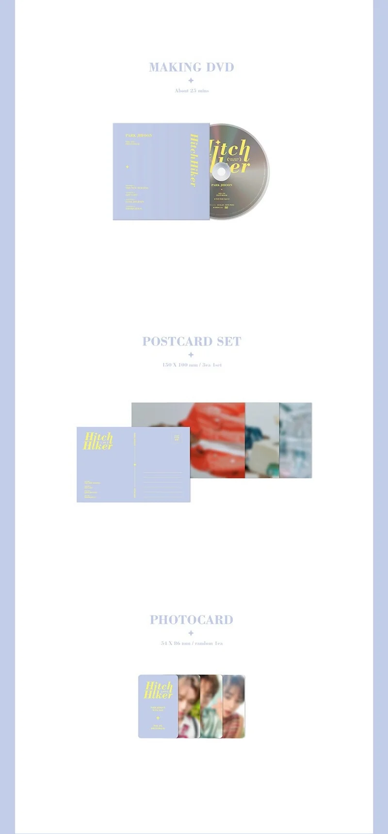 PARK JIHOON - The 1st Photobook [HitchHiker PARK JIHOON WITH MAY] - Image 4