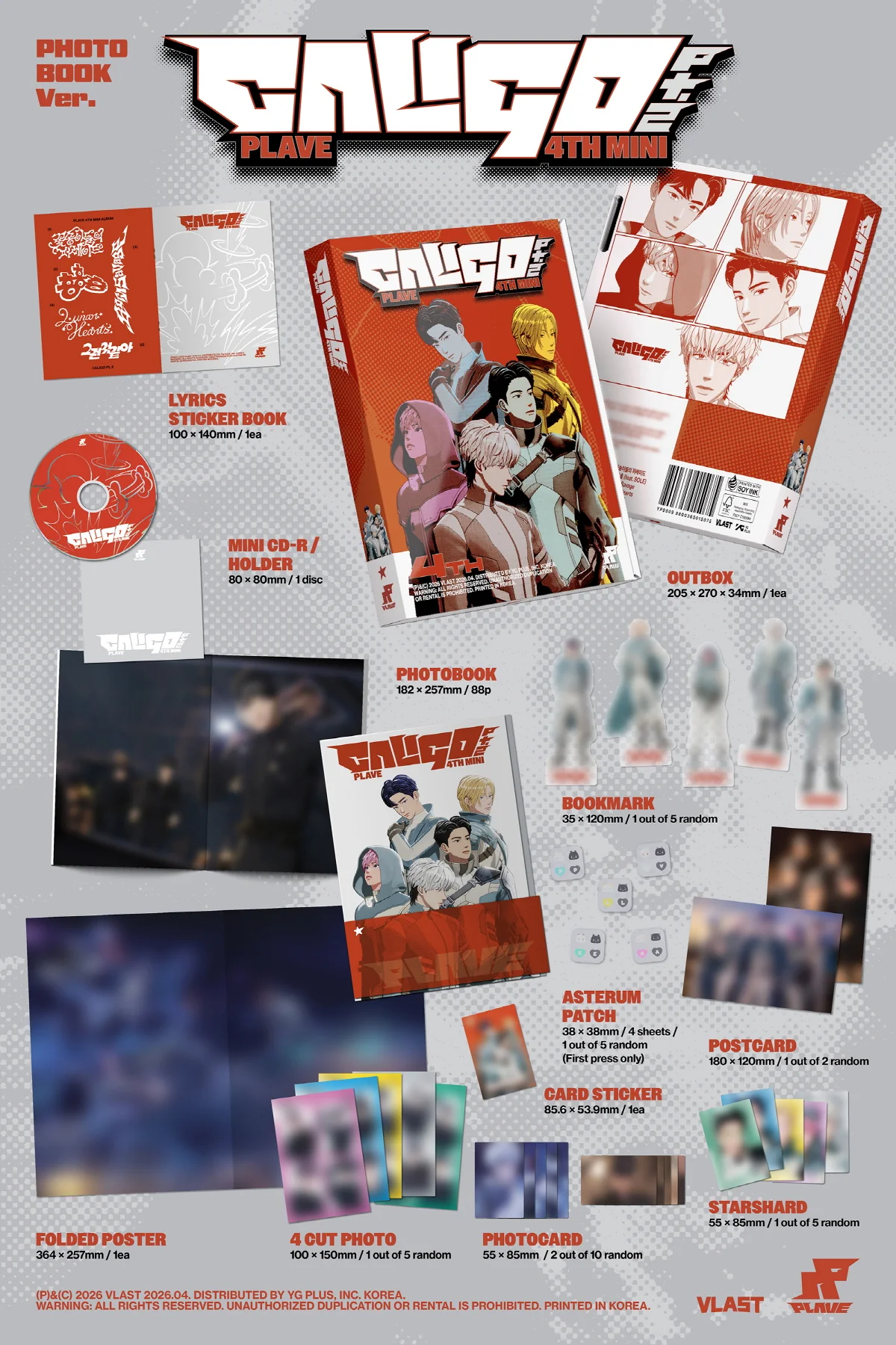 PLAVE - 4th Mini Album Caligo Pt.2 [PHOTOBOOK Ver.] - Image 2