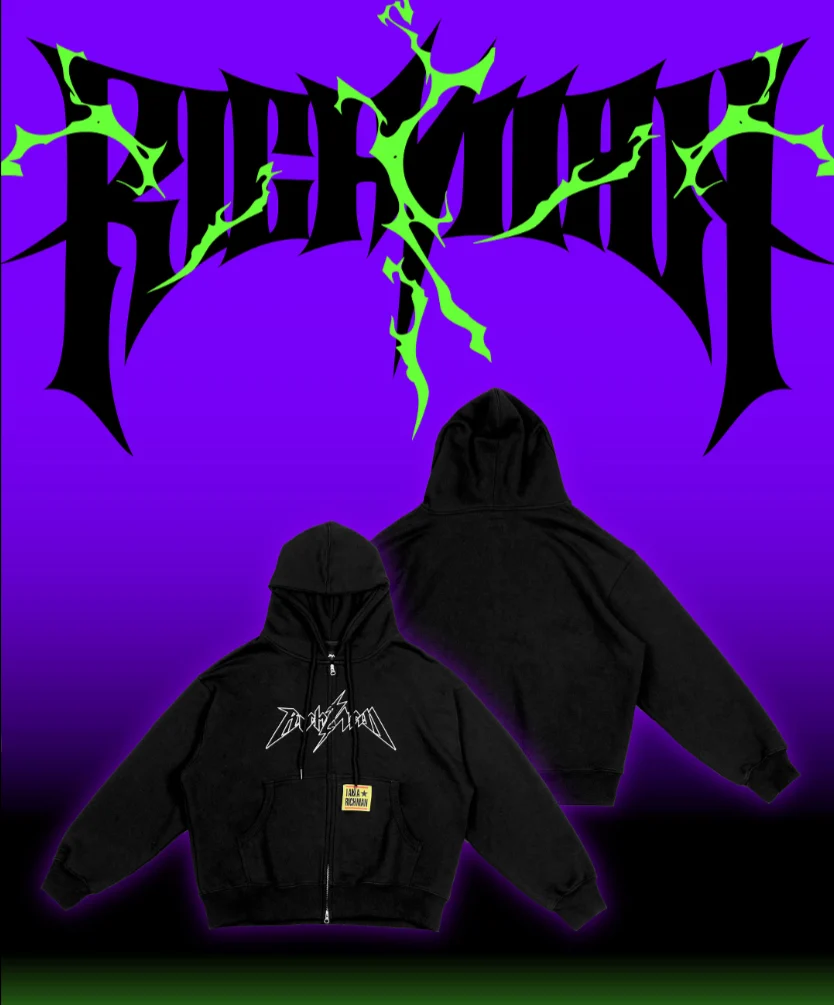 [PRE-ORDER] aespa WEEK Rich Man POP-UP Official MD - HOODIE ZIP-UP - Image 2