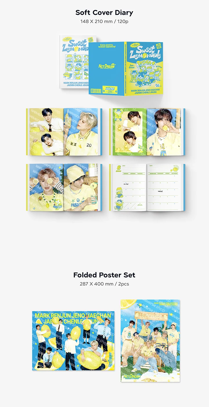 [Pre-Order Benefit] 2026 SM Artist Season's Greetings : NCT Dream - Sweet Lemonade Dream+Pre-Order Gift - Image 3