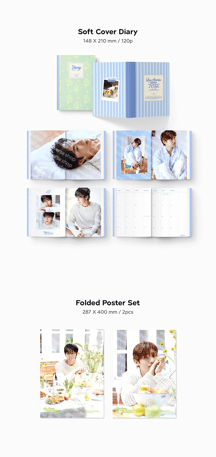 [Pre-Order Benefit] 2026 SM Artist Season's Greetings : TVXQ - Une Annee avec TVXQ! - Image 3
