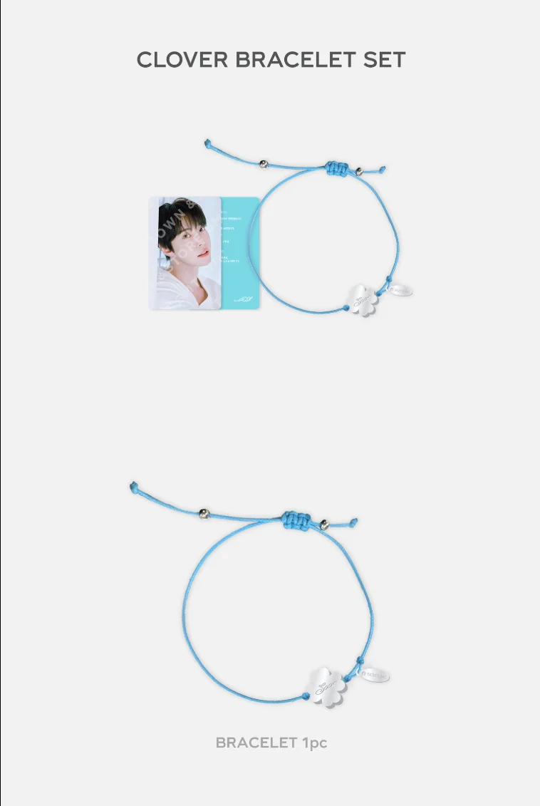 [PRE-ORDER] DOYOUNG 2nd Album SOAR Official MD - CLOVER BRACELET SET - Image 2
