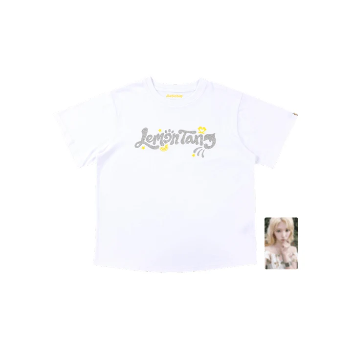 [PRE-ORDER] Hearts2Hearts 2nd Mini Album [LEMON TANG] Official MD - T-SHIRT SET [A Ver.]