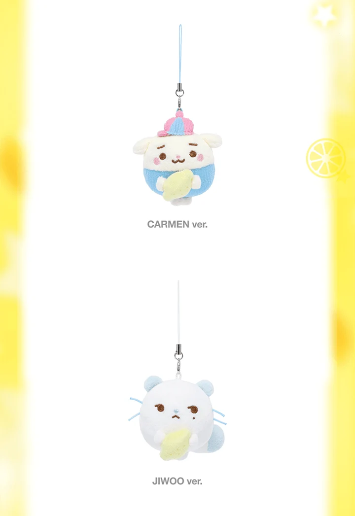 [PRE-ORDER] Hearts2Hearts 2nd Mini Album [LEMON TANG] Official MD - LEMON MINI DOLL KEYRING - Image 3