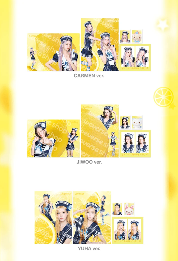 [PRE-ORDER] Hearts2Hearts 2nd Mini Album [LEMON TANG] Official MD - PHOTO KIT - Image 3