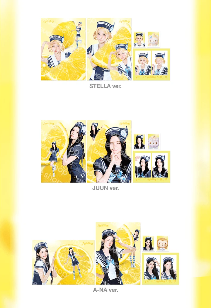 [PRE-ORDER] Hearts2Hearts 2nd Mini Album [LEMON TANG] Official MD - PHOTO KIT - Image 4