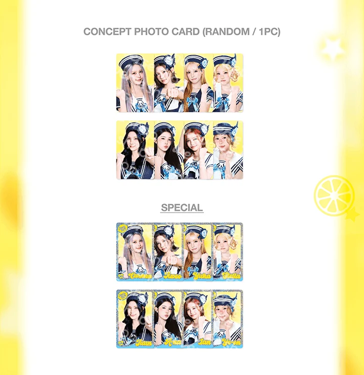 [PRE-ORDER] Hearts2Hearts 2nd Mini Album [LEMON TANG] Official MD - RANDOM TRADING CARD [A ver.] - Image 3