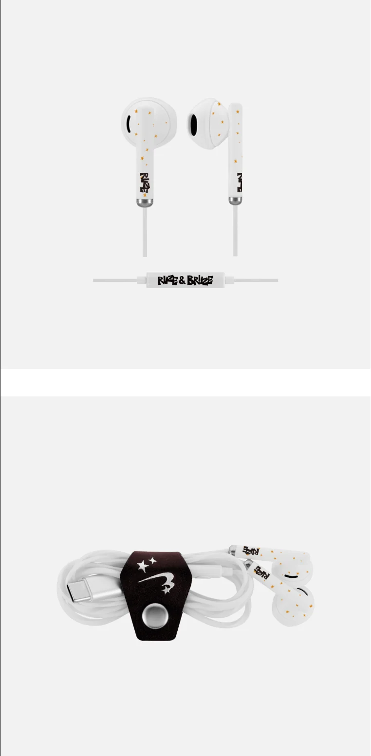 [PRE-ORDER] RIIZE 2ND ANNIVERSARY Official Merch MD - EARPHONES SET - Image 2