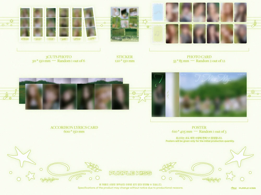 PURPLE KISS - I Miss My... [MAIN ver.] 2nd Single Album - Image 4