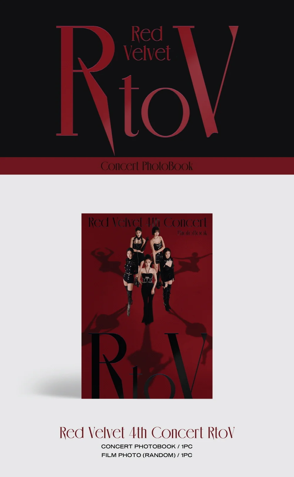 Red Velvet 4th Concert : R to V CONCERT PHOTOBOOK - Image 2
