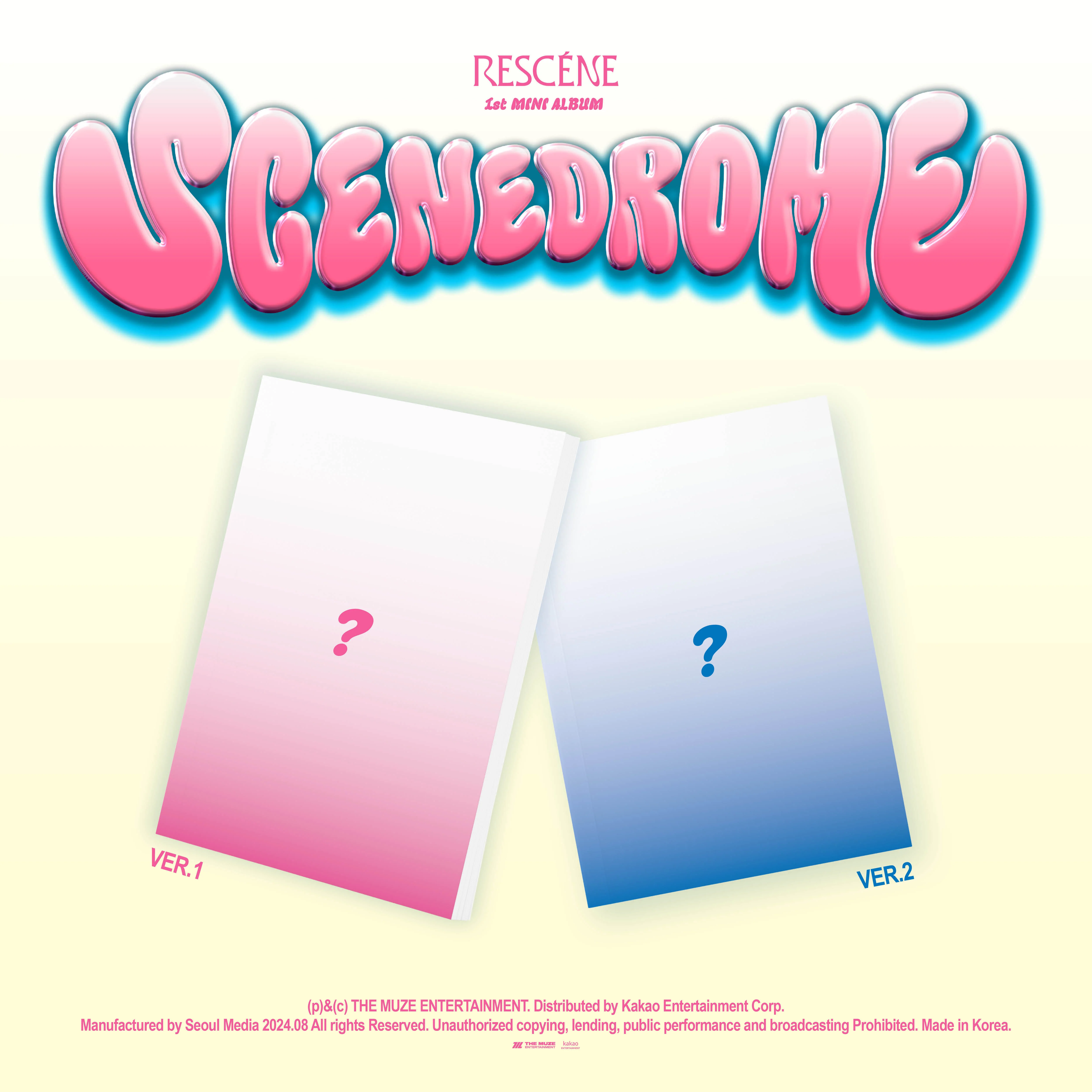 RESCENE - 1st Mini Album Scenedrome CD+Pre-Order Gift