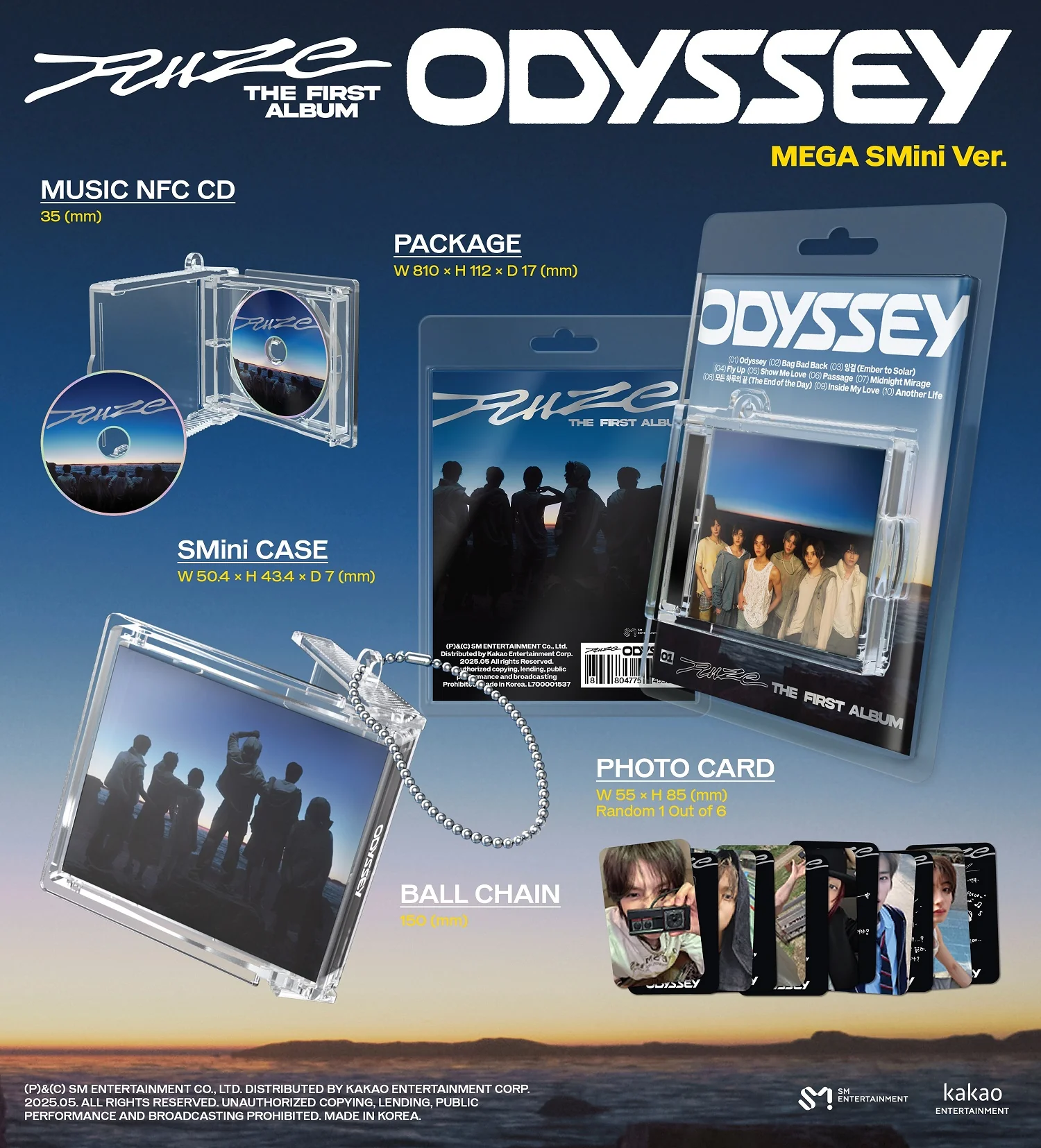 RIIZE - ODYSSEY [SMini Ver.] Smart Album - Image 3