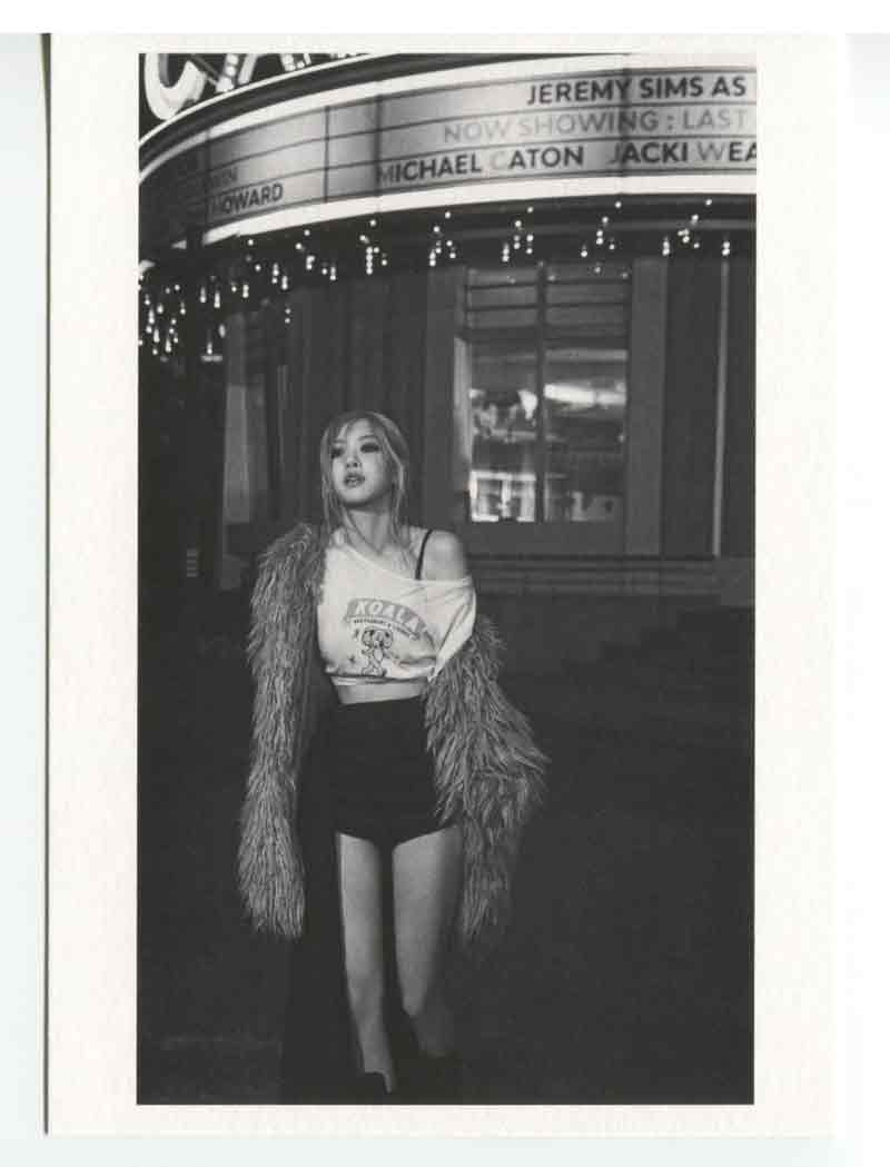 ROSE BLACKPINK - 1st Singles Album -R- POSTCARD POLAROID OFFICIAL PHOTOCARD - Image 13