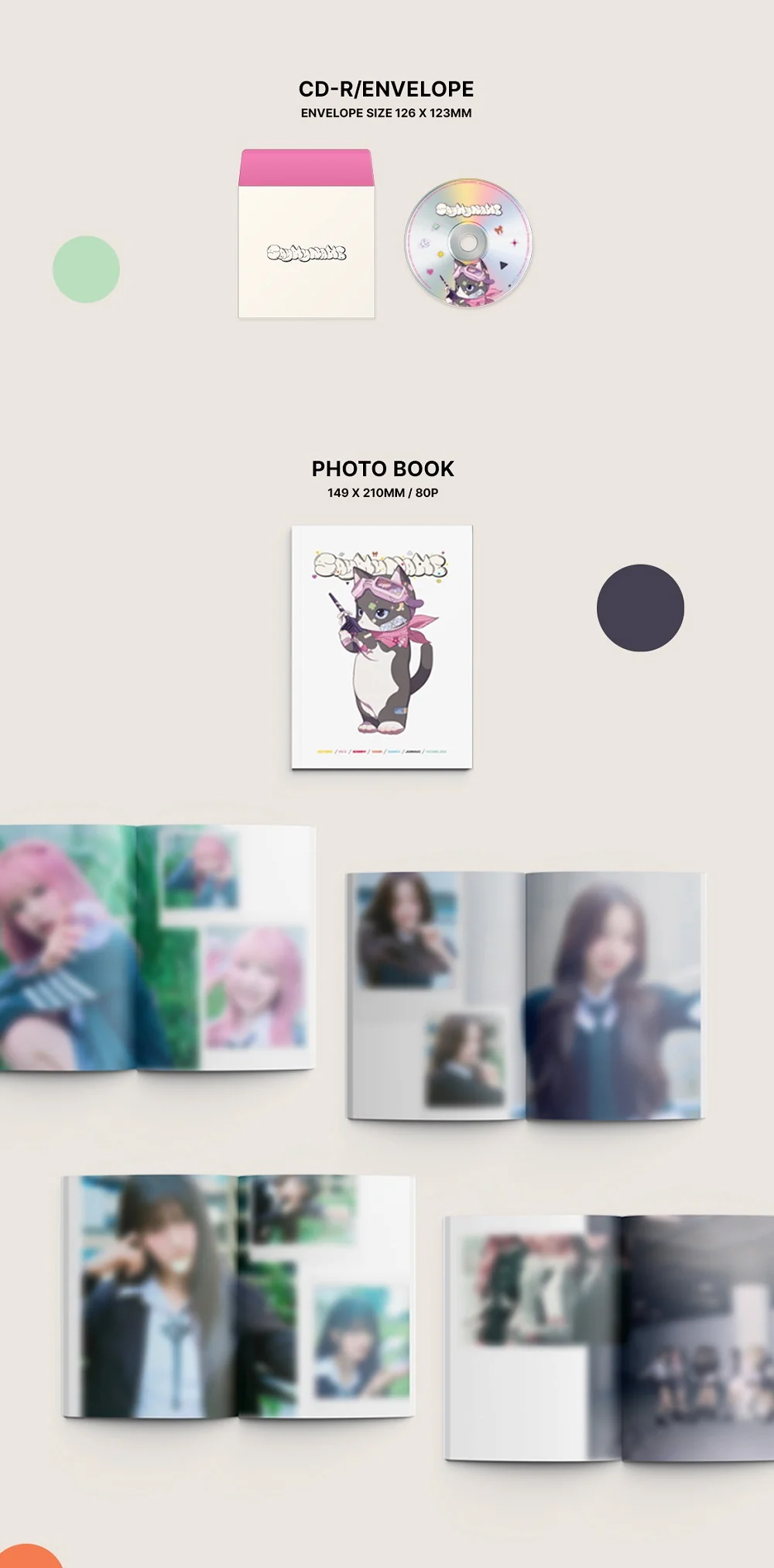 Say My Name - 1st EP Say My Name CD+Pre-Order Gift - Image 3