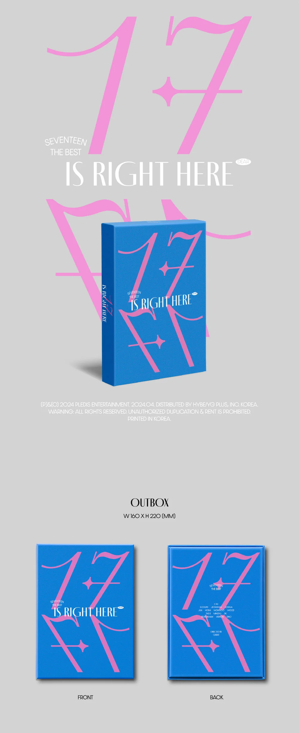 SEVENTEEN - BEST ALBUM 17 IS RIGHT HERE [DEAR Ver.] - Image 2