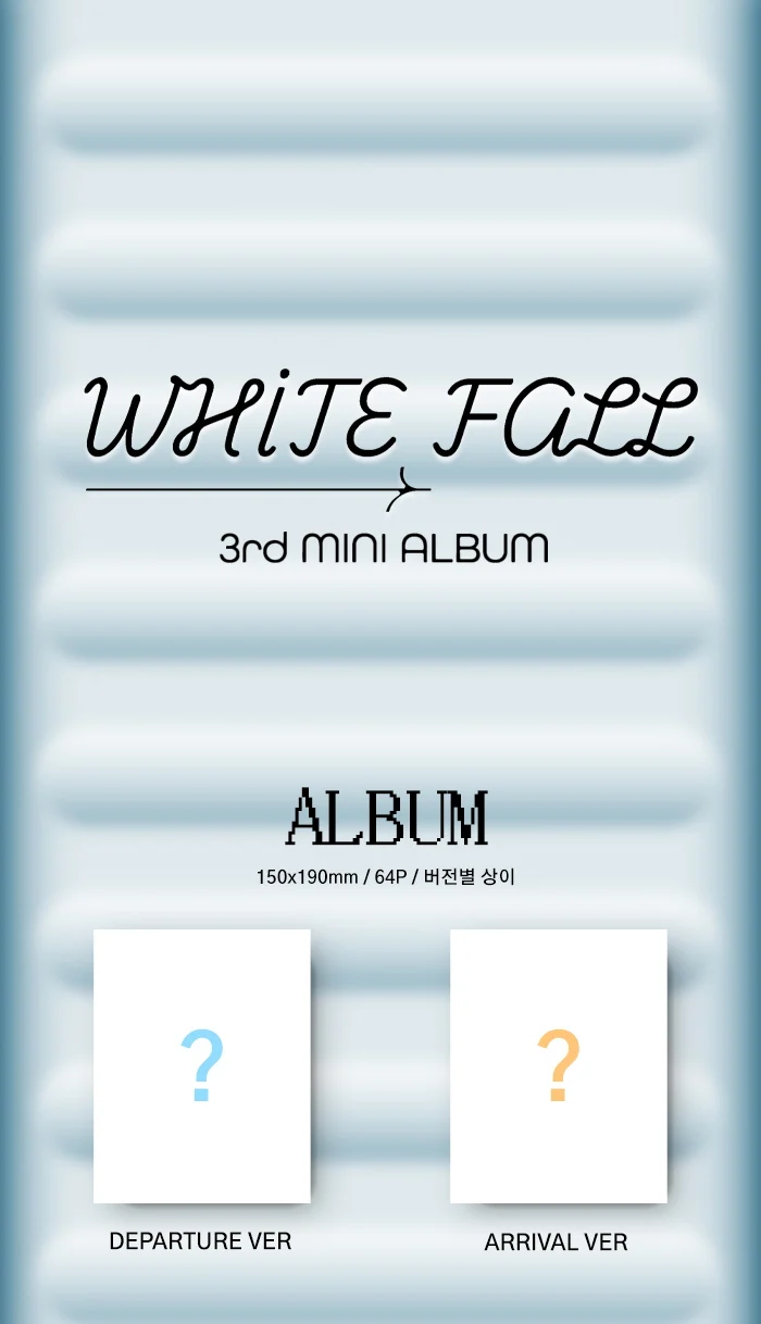 Sevenus - 3rd Mini Album White Fall CD - Image 3