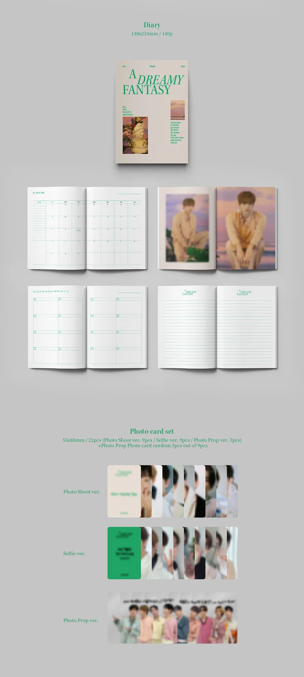 SF9 2023 SEASON’S GREETINGS A DREAMY FANTASY - Image 4