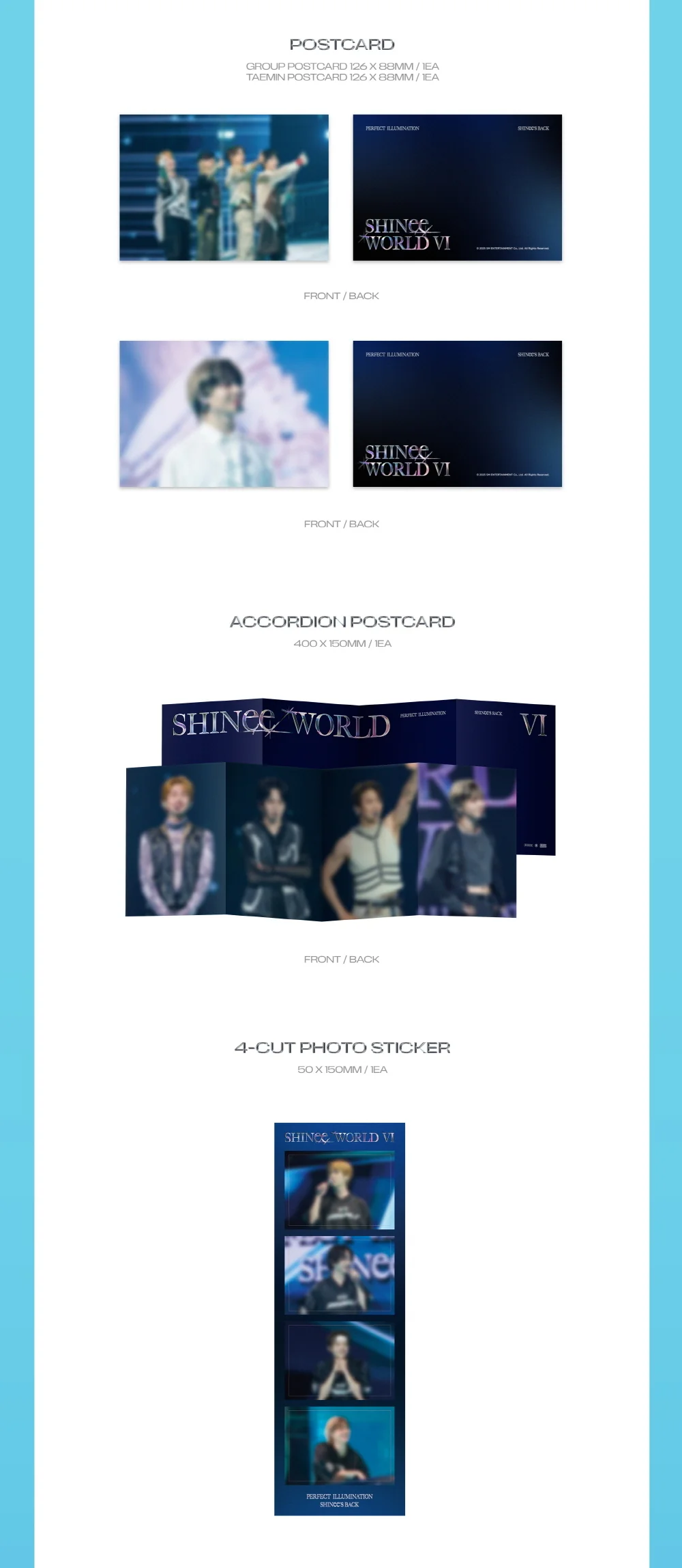 SHINee WORLD VI [PERFECT ILLUMINATION : SHINee'S BACK] DVD + Pre-Order Gift - Image 22