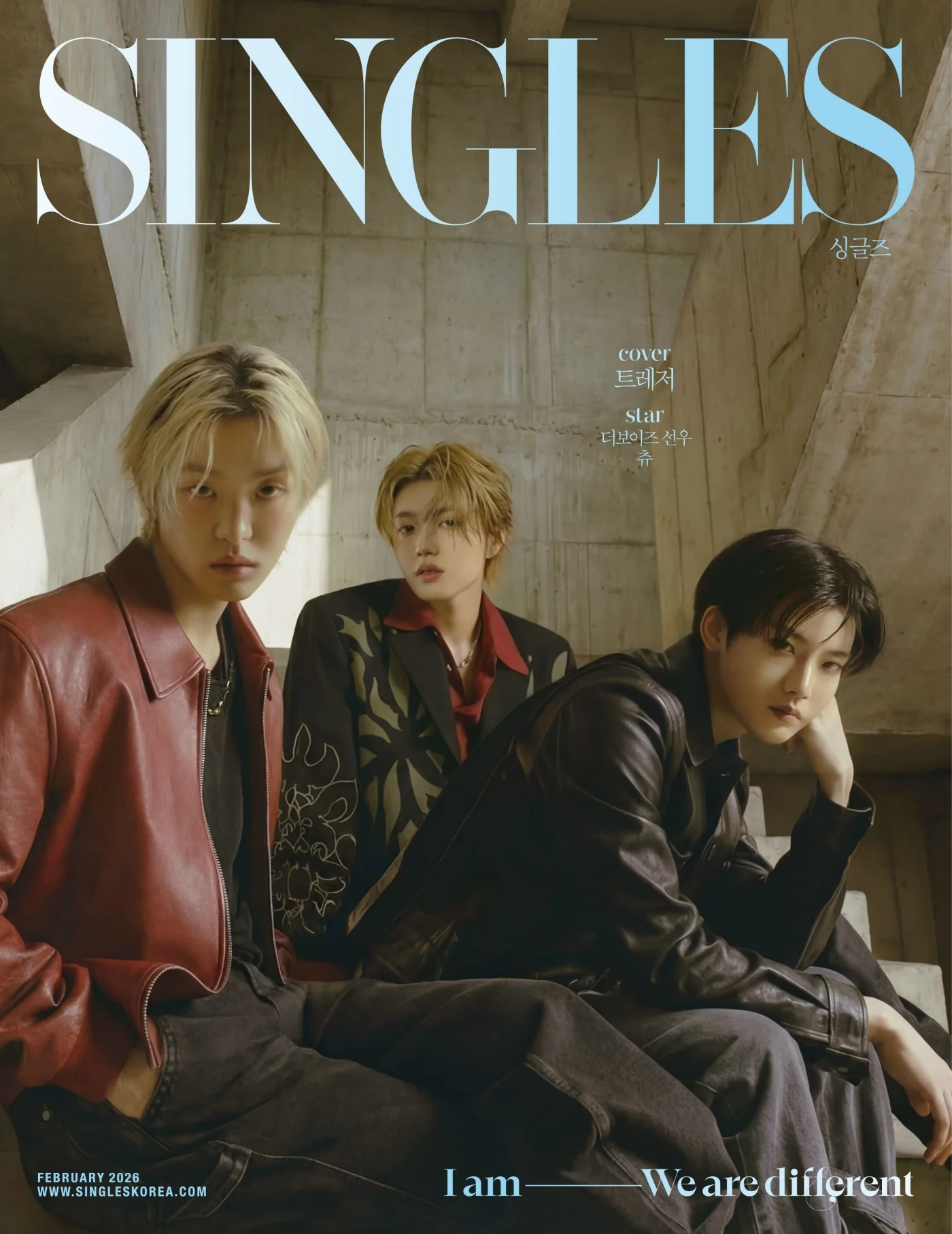Singles Magazine Korea February 2026 TREASURE - Image 6