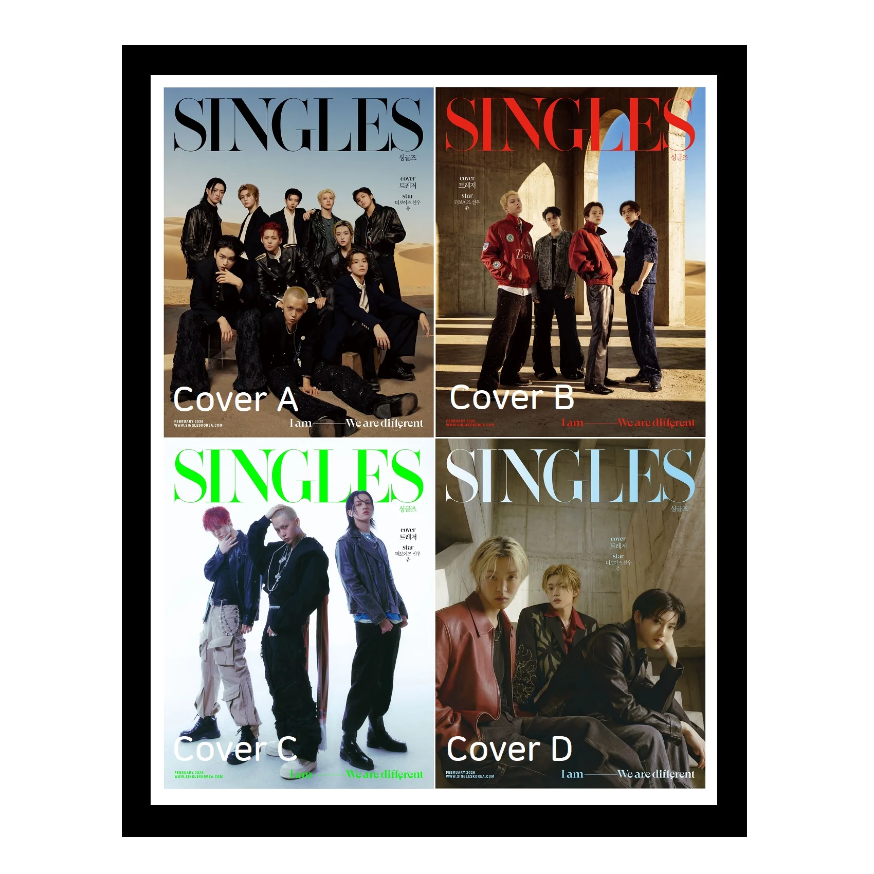 Singles Magazine Korea February 2026 TREASURE - Image 7