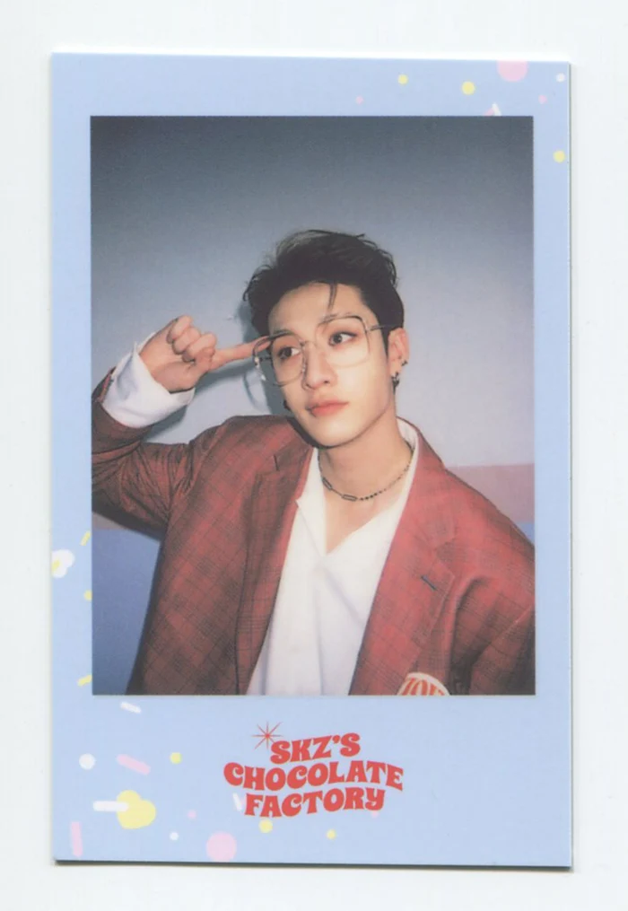 STRAY KIDS - 2ND#LoveSTAY SKZ’S CHOCOLATE FACTORY MD POLAROID OFFICIAL PHOTOCARD - Image 2
