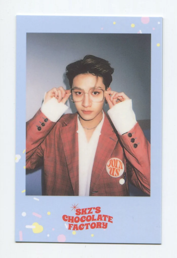 STRAY KIDS - 2ND#LoveSTAY SKZ’S CHOCOLATE FACTORY MD POLAROID OFFICIAL PHOTOCARD - Image 3