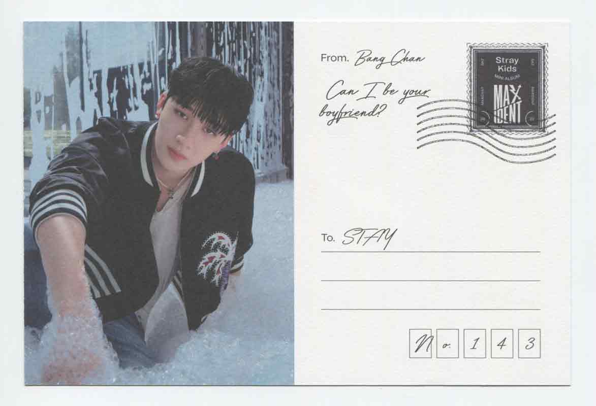 STRAY KIDS - MAXIDENT Album Love Letter OFFICIAL PHOTOCARD - Image 5