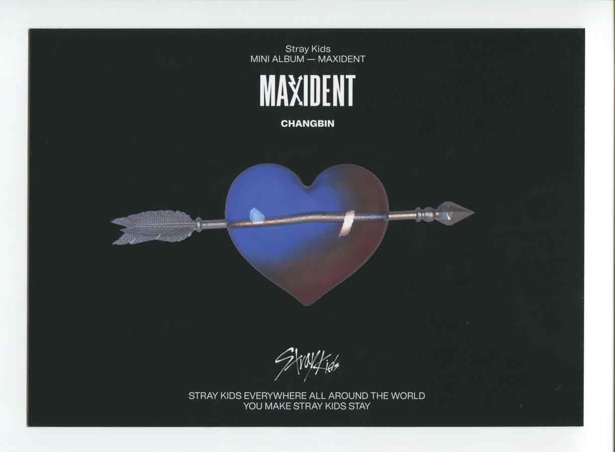 STRAY KIDS - MAXIDENT Album OFFICIAL Mini Poster - Image 6